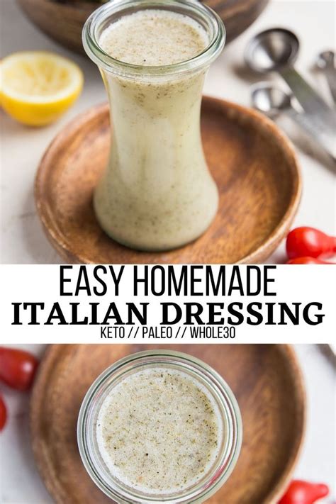 Homemade Italian Dressing Recipe The Roasted Root In Italian