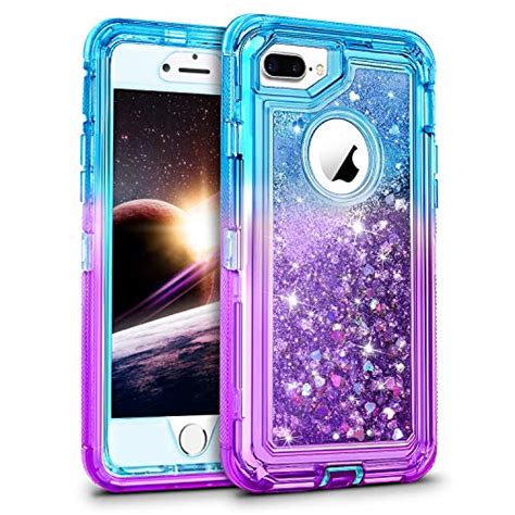 Dexnor Compatible With Iphone 8 Plus 7 Plus 6s Plus 6 Plus Case Glitter