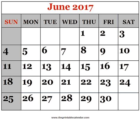 June Calendar Free Printable Calendar Printable Free June Calendar