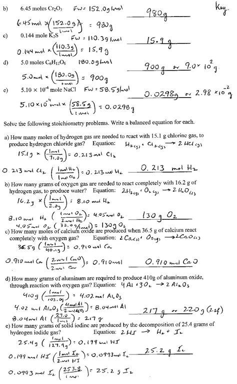 Start studying worksheet unit 5 chemistry. Chemistry Unit 5 Worksheet 2 Answer Key | Free Printables ...