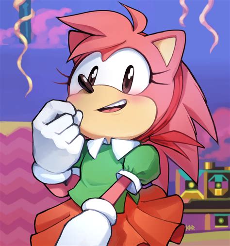 Classic Amy Sonic The Hedgehog Wallpaper 44368019 Fanpop