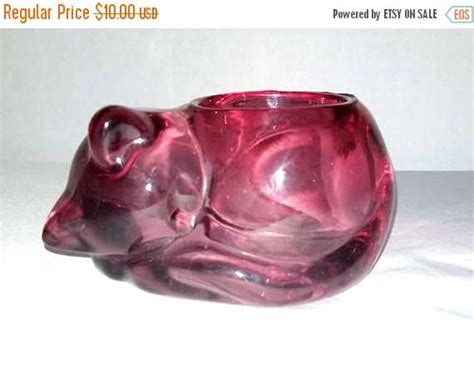 Save 20% off select sale & clearance clothing,shoes,accessories,jewelry & home items at how often does macy's offer online coupons? Vintage Indiana Glass Cat Candle Holder,Indiana Glass Cat ...