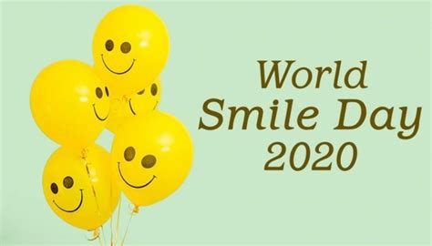 Smile Day 2020 World Smile Day Wishes Quotes Messages Greetings
