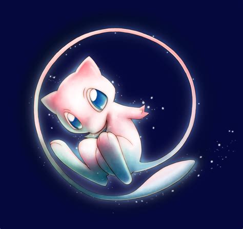 Mew Is My Favorite Pokemon And This Such A Cute Picture Its Just So