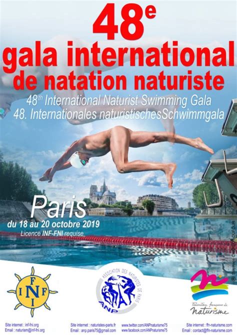 2019 10 19 gala international de natation naturiste à Paris tv naturiste