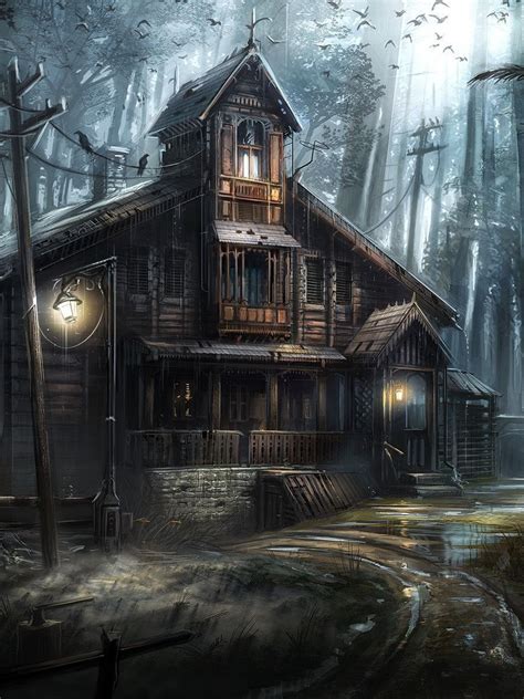 Haunted House Wallpapers 62 Images