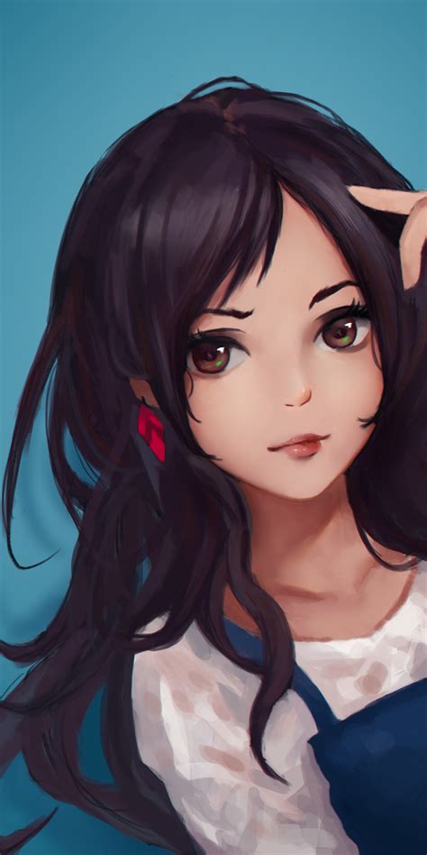 Download Original Anime Girl Cute And Beautiful 1080x2160 Wallpaper