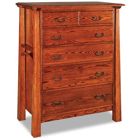 Artesa Amish Chest Of Drawers Mission Style Design Cabinfield