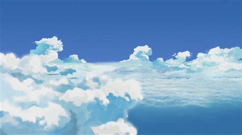 Anime Landscape Sky Anime Background