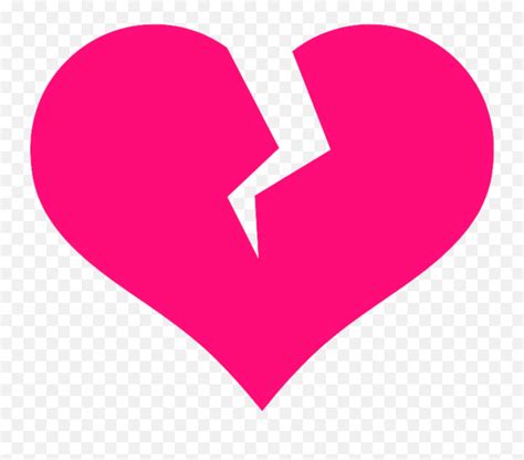 Library Of Best Friends Broken Heart Pink Broken Heart Clipart Emoji