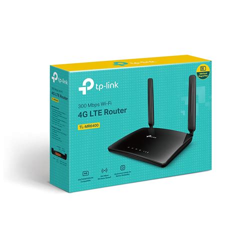 Tl Mr6400 Bezprzewodowy Router 4g Lte Standard N 300 Mb S Tp Link Polska