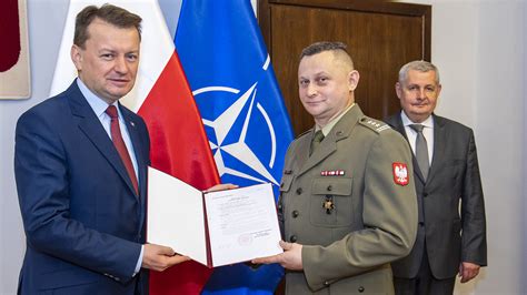 Szef Mon Wr Czy Nominacje Oficerom Wojska Polskiego Ministerstwo Obrony Narodowej Portal Gov Pl