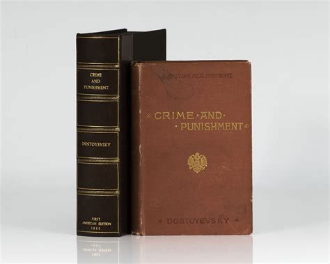 Crime And Punishment Dostoyvesky First Edition