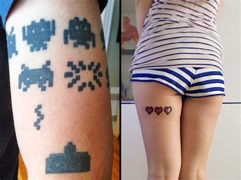 Richard hale is a tattoo enthusiast who studies and researches tattoo symbolism, meanings, and history. RetroGeeker: 8-Bit Tattoo Roundup Numero Dos