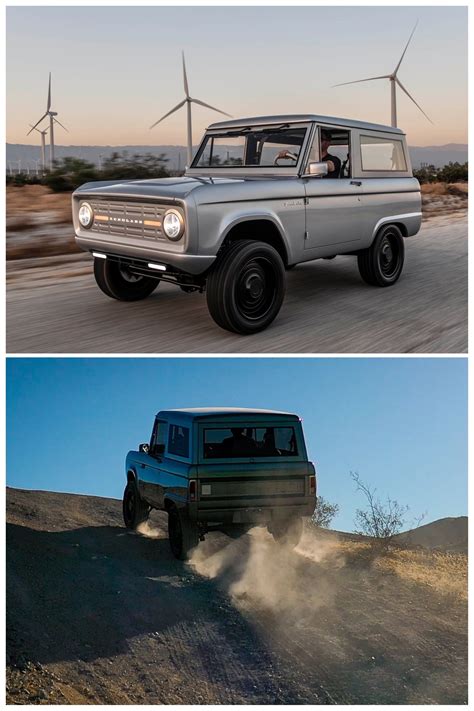 Iconic Ford Bronco Ev Restomod Experience Power And Style