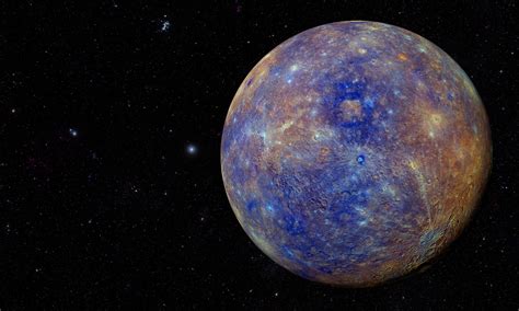 Planeet Mercurius Blijkt Gigantische Vaste Kern Te Hebben Foto Hlnbe