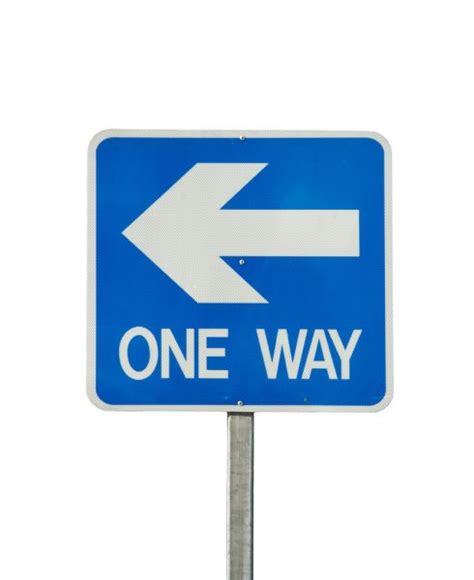 ᐈ One Way Sign Stock Pictures Royalty Free One Way Sign Photos