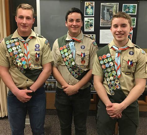 Local Boy Scouts Reach Highest Honor The Journal Of The San Juan Islands