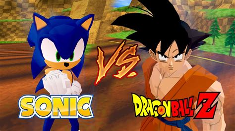 Sonic Vs Goku Sonic Meets Dragon Ball Z Dbz Tenkaichi 3 Mod Youtube