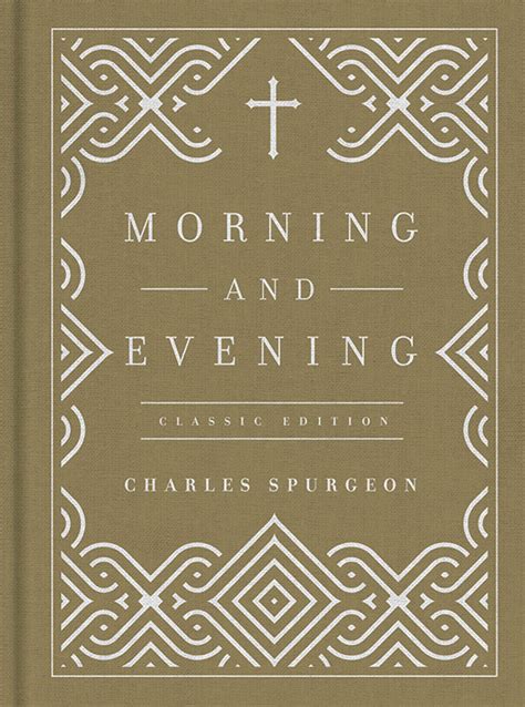 Morning And Evening By C H Spurgeon Classic Hardback Edition