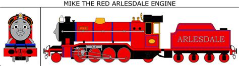 Mike The Red Arlesdale Engine Portrait By Miked57s On Deviantart