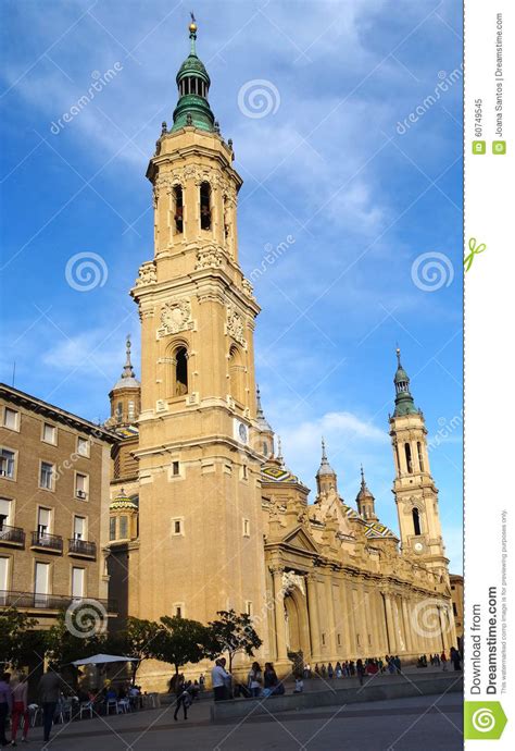 Basilica Of Our Lady Of The Pillar Zaragoza Spain