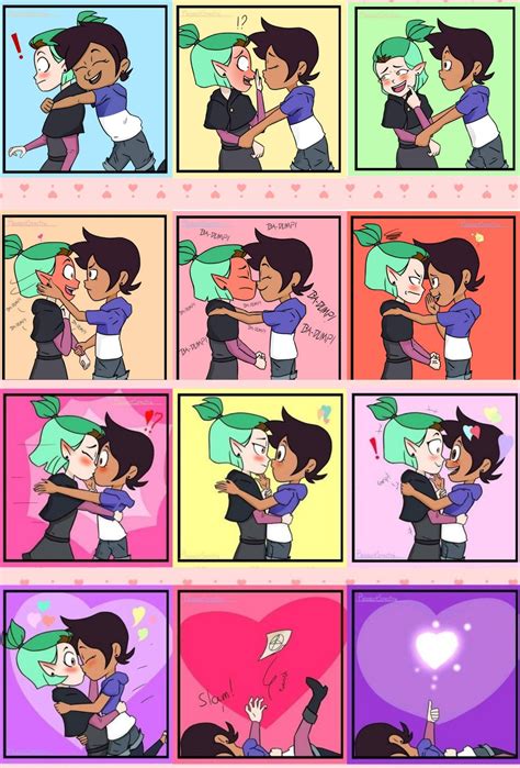 Comics Showing Different Stages Of Being In Love