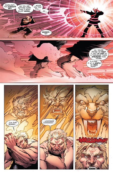 Sabretooth Becomes A Savage Again Comicnewbies