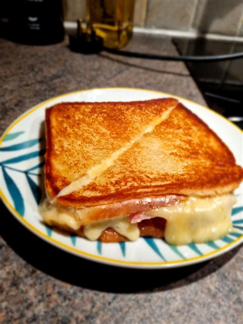 A Simple Ham And Cheese Toasties Dining And Cooking