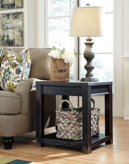 New Farmhouse Table Square Black 41 Ideas Black End Tables Sofa End