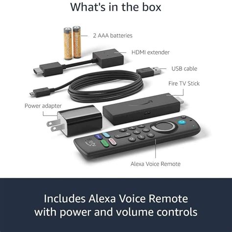 Amazon Fire Tv Stick 3rd Gen With Alexa Voice Remote Includes Tv Controls Nfm