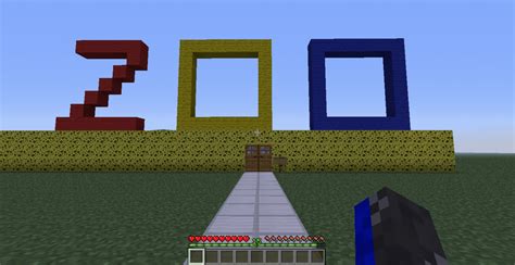 minecraft zoo!! Minecraft Map