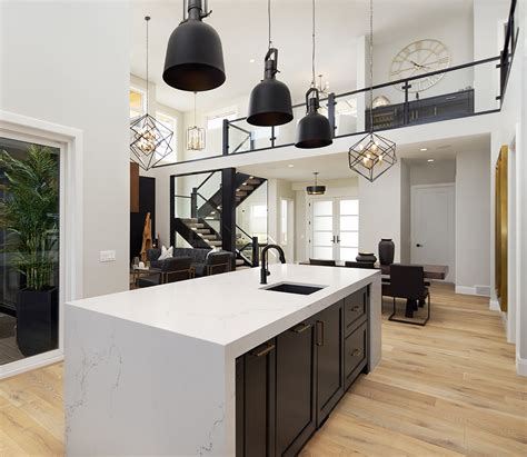 This design can be translated into modern kitchen cabinetry as well. Design Brief: New York Loft Style in a Stunning Astoria Show Home - Legacy Kitchens News