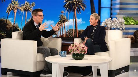 Omg Watch Ellen And Sean Hayes Try To One Up Eachother In Battle Of