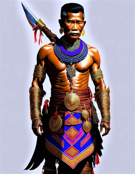 Ethnic Tausug Warrior Of The South Philippines Deep Dream Generator