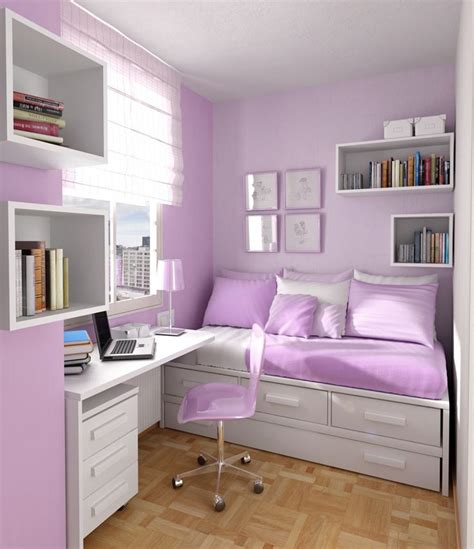Having limited space for a bedroom can be a problem, too, sometimes. 40 Amazing Teenage Bedroom Layouts | Interior God