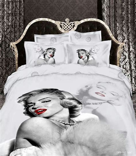 Marilyn Bed Set Marilyn Monroe Bedroom Glam Bedroom Ideas Queen Bedding Sets