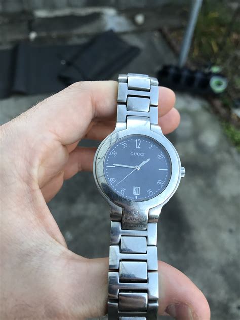 Gucci Gucci G 8900m Gray Date Dial 36mm Watch Grailed