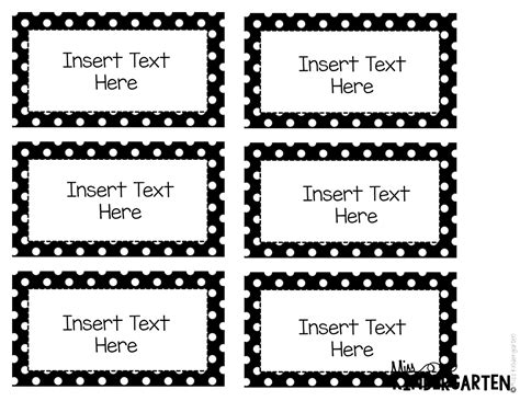 Find & download free graphic resources for label template. Editable Word Wall Templates! - Miss Kindergarten