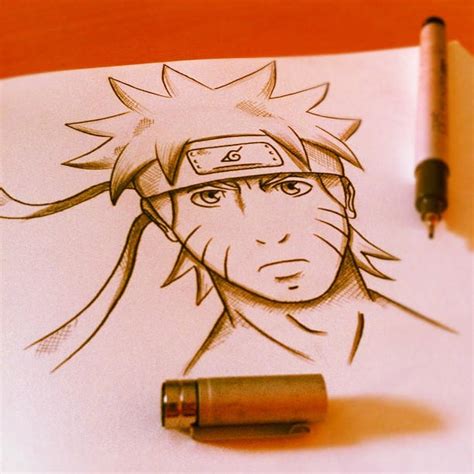 Naruto Sketch By Stahlfeder On Deviantart