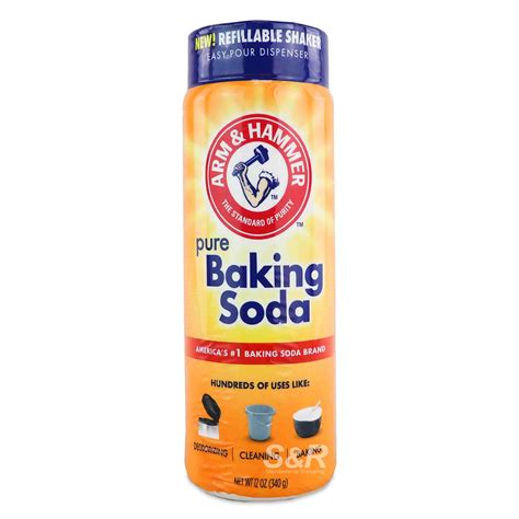 Arm And Hammer Pure Baking Soda 340g