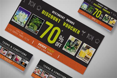 Download All Drink Restaurant Gift Voucher Design Template | Free ...