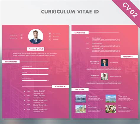 Namun, membuat cv yang baik, menarik dan kreatif untuk lamaran kerja tentunya tidak semudah yang dikira. 20+ Contoh Desain Curriculum Vitae (CV) yang Kreatif dan ...