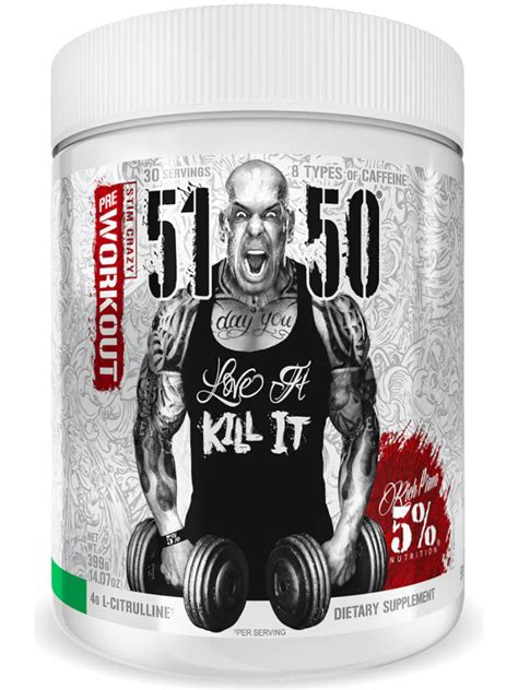 5 Nutrition 5150 High Stimulant Pre Workout Legendary Series Nrg Supps
