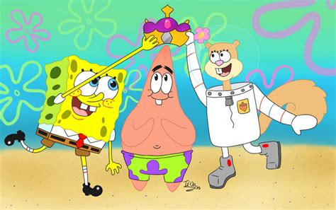 Patrick Star Is King By Iedasb On Deviantart Spongebob Squarepants Tv