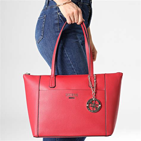 Nouvelle collection | place des tendances. Guess - Sac A Main Femme VG740123 Rouge ...