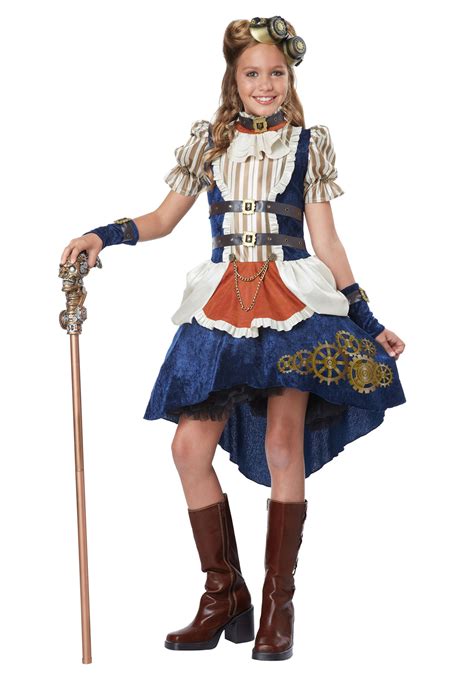 Teen Girls Steampunk Costume Girls Historical Costume