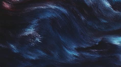 Abstract Dark Blue Waves Live Wallpaper Moewalls