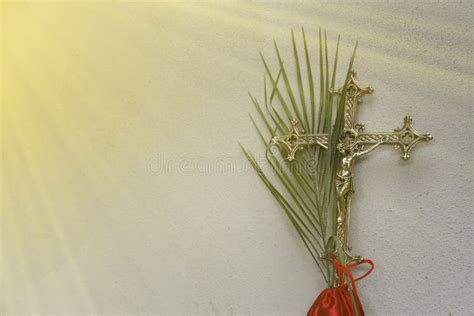 Holy Week Palm Sunday Religious Symbol Stock Image Image Of