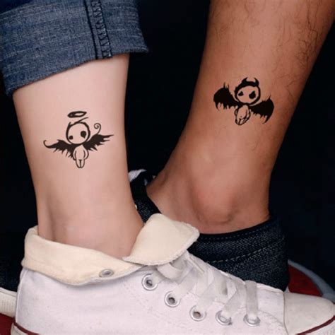 Some couples are even getting pinky and the brain tattoos! 55 Adorable Couple Tattoos Showcasing Infinite Love